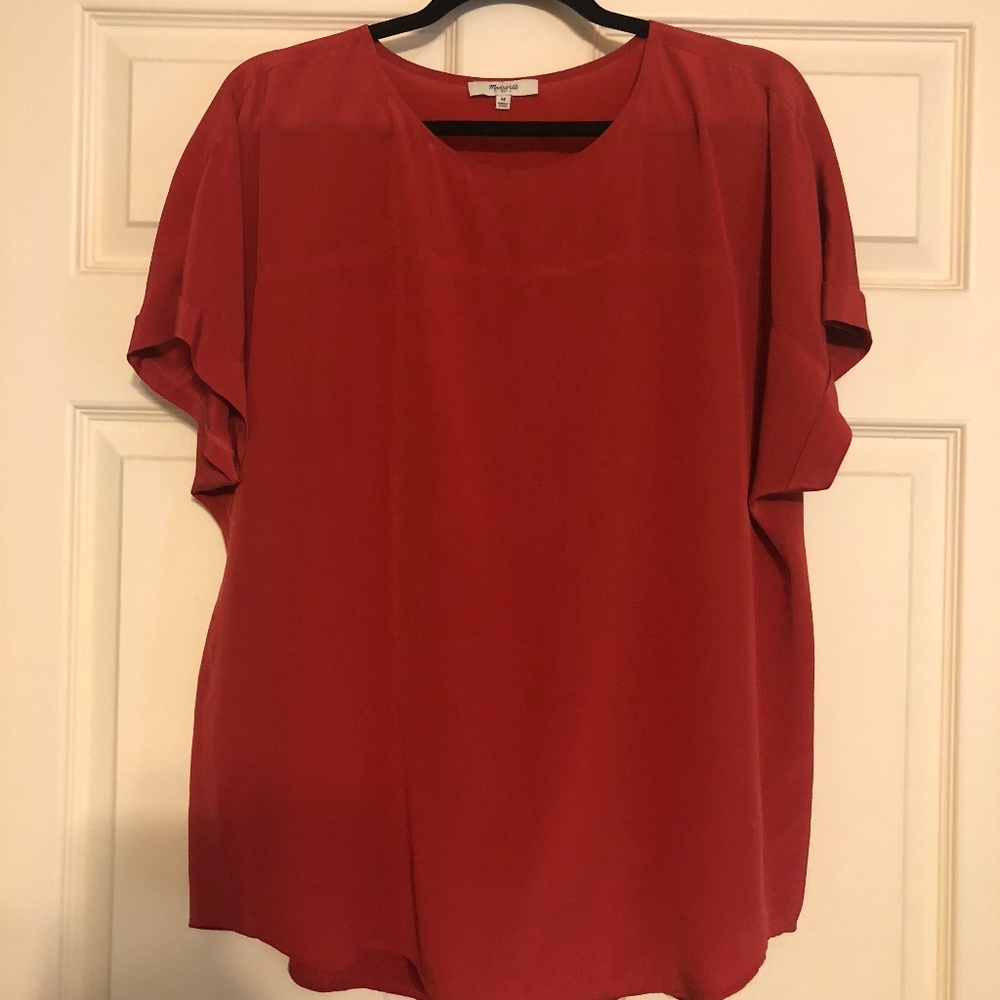 Madewell Silk Top